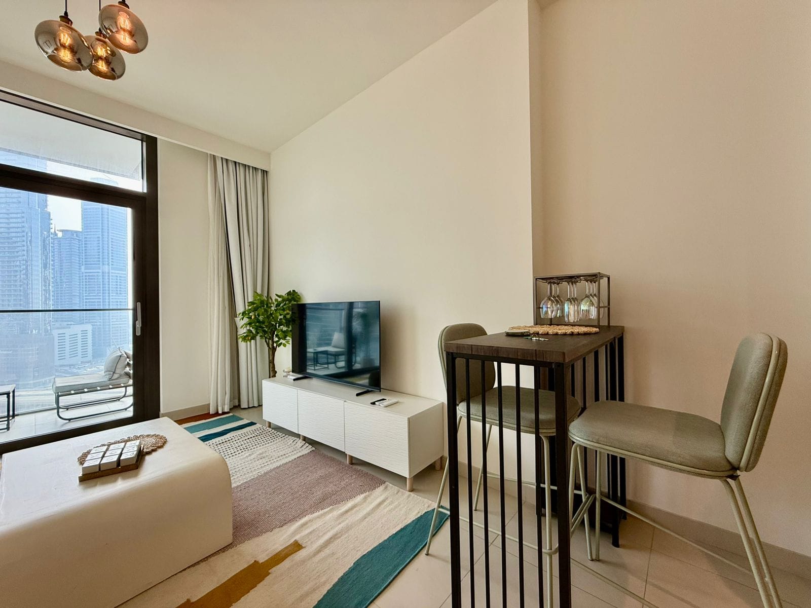 Living room — Chill and Cozy 1BR